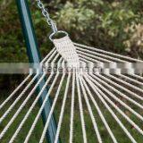 Garden Comfortable Double Rope Cotton Hammock With Carry Bag thumbnail-4