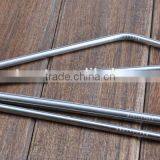 Bent Drinking Straw 4pcs/Set Metal Straw thumbnail-4