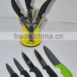 black ceramic blade knife and acrylic knife holder