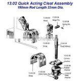 Macgregor Hatch Cover Parts 13.02 Quick Acting Cleat Assembly