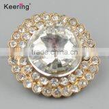 Vogue Hotsale Fashionable Round Elegant Full-rhinestone Button Pins WBK-1474 thumbnail-1