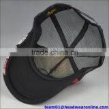 Caps Factory Made Custom Mesh Caps With Thick Screen Print Logo and String thumbnail-3