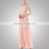 Latest Design Fashionable Preppy Style Evening Dress Long Sleeve Women For Youth thumbnail-3