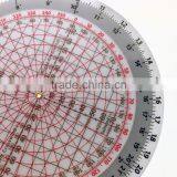 CYA Brand Plastic Round Flight Calculation Wheel Aviation Plotter for Pilot Training One Pcs per Leather Bag Packing #E6B-Circ thumbnail-2