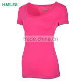 2017 Cool Dry Women Workout Short Sleeve Women Sport Top Yoga Running t Shirt thumbnail-1