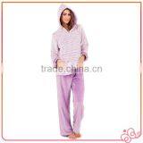 Winter Womens Fleece Lounge Pants+ Pullover Ladies Pyjama Set thumbnail-2