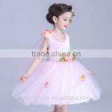 Summer Sleeveless Dresses for Girls 11 Year Pink Yellow White Floral Children's Night Dress thumbnail-3
