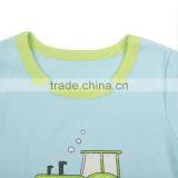 Summer Baby Boy Collar Short Sleeve Clothes Little Car Design Plain Baby Rompers thumbnail-4