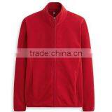 Men's Full Zip Jacket Active Windproof Men Custom Polar Fleece Jacket Wholesale Fleece Jacket thumbnail-2