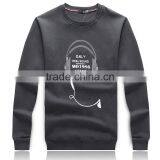 Fashion Round Neck Pullover Custom Wholesale Printing 2016 Thick Warm Fleece Multi-Color Sweatshirt Men thumbnail-3
