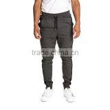 Heathered Gray Brushed Jersey Mens New Design Joggers thumbnail-2