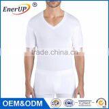 Sweat Proof - Slim Fit - Men's Vneck Undershirt thumbnail-1