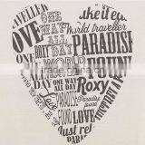 Ladies Heart-shaped Tshirt100%bamboo Fiber Tshirt Custom Printed Tshirts thumbnail-2