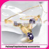 Fashion Plating Rose Gold Pendant Necklace thumbnail-1