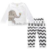 S15884A High Quality Children Organic Cotton Pajamas Sleepwear thumbnail-5