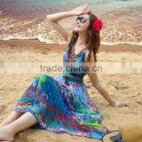 Z&M Maxi Beach Dress Ladies Sexy Transparent Dress Long Maxi Dress thumbnail-5