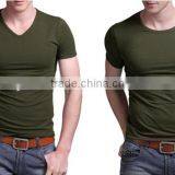 Factory Provide Seamless Cotton Spandex t Shirt thumbnail-1