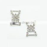 Durable Shinny Diamonds Rhinestones Buckles With Foldover Elastic for Shoes Hair Ties Decoration - Stone Shoe Buckle thumbnail-6