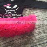 Girls Halloween Tutu Romper Girls Infant Toddler Girls Outfits Girls Party Romper With Necklace and Headband thumbnail-3