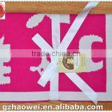 Wholesale Elephant Printed Baby Knit Blanket in Guangzhou