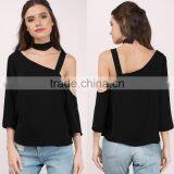 2017 Latest Fashion Design Lady Clothing Summer Top Women thumbnail-1