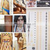 Latest Professional Removable Waterproof Metallic Temporary Belly Tattoos thumbnail-1