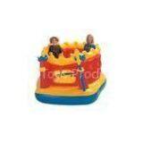 Small Round Kids Inflatable Jumping Castle, PVC Cool Inflatable Bouncy Castle for Children thumbnail-1