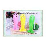 Cute Smiling Face Plastic Shoe Horn Offset Printing for Shoe Wearing