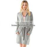 Fashion 100% Pure Cashmere Bathrobe