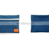 Fashion Denim Pouch Cosmetic Bag Pencil Pouch thumbnail-3