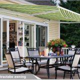 Hot selling balcony retractable awning with remote control