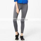 Vintage Grey Ankle Women Plain Leggings thumbnail-1