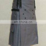 2014 High Quality Active Men Magic Utility Sports Casual Pocket Kilt thumbnail-1