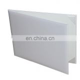 Hot sale 2016 White leatherette diploma covers for graduation for University