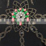 Women African Style Abaya / Latest Black And Golden Diamond Stone Work Embroidery Burkha/ Latest New York Fashion (dubai Abaya) thumbnail-3