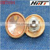 Garment Rhinestone Fashion Denim Button