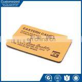 High Quality Fashion Design Custom Luxury Leather Labels for Jeans thumbnail-3