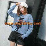 Factory Wholesale Woman Velvet Mink Sweater thumbnail-2