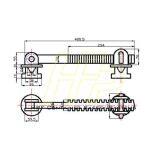 BRIDGE FITTING -TENSION PRESSURE BRIDGE FITTING thumbnail-2
