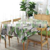 New Product Table Cloth Leaves Printed Hotel Table Cloth Rectangle Table Cloth thumbnail-2