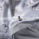 2020 New Design Reactive Printing Washed Silk Polyester Cooling Material Floral 4 Pcs Comforter Bed Linen Bedding Set for Summer thumbnail-5