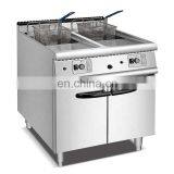 Cooking Range 2 Tank 2 Basket Gas Fryer With Cabinet thumbnail-7