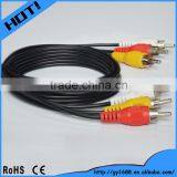 China wholesale 3 rca to 3 rca video audio cable