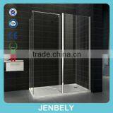 8mm Aluminum Walk-in Shower Enclosure BL-027