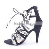 New Model Women Party Wear Wholesale Gladiator Back Zipper Strap Sandals 2016 thumbnail-4