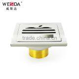 6mm Strainer WESDA Stainless Steel Floor Drain Shower Floor Drain Cover Anti-odor Floor Drain thumbnail-2