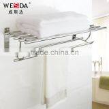 Wesda Stainless Steel and Alloy Bathroom Towel Shelf & Clothes Shelf A088 thumbnail-2