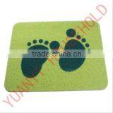 Footprint Bath Mats Green Bath Mat