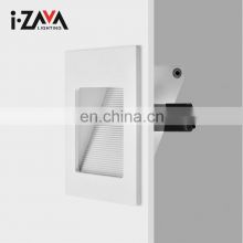 Modern Design Aluminum Indoor Recessed Wall Foot Lamp SMD 3.5W Led Step Light