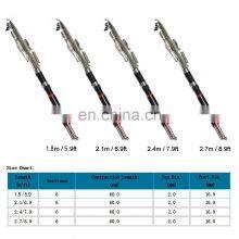 Новая рыболовная удочка 1.5 м, 1.8 м, 2.1 м, 2.4 м, 2.7 м, телескопическая удочка из ФРП thumbnail-5